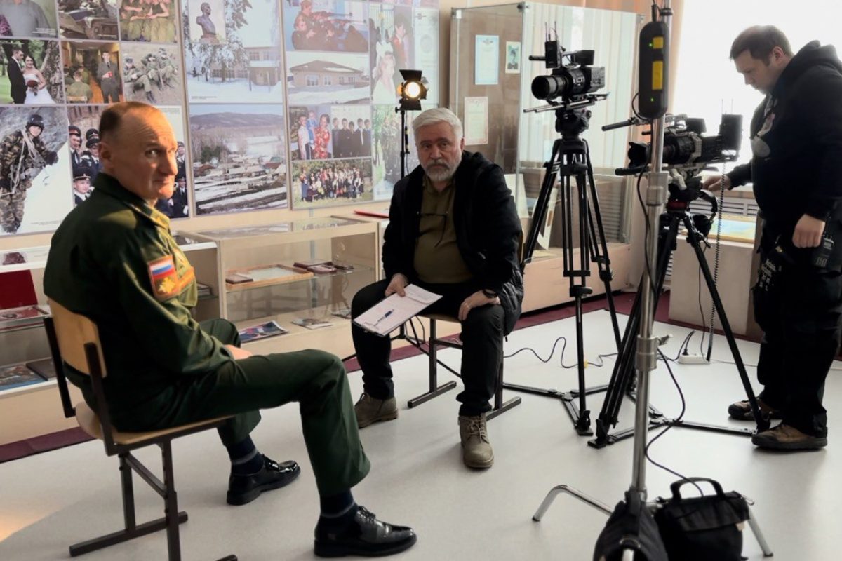 В Оренбуржье прошли съемки просветительского проекта «Именем героев»