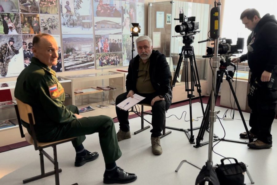 В Оренбуржье прошли съемки просветительского проекта «Именем героев»