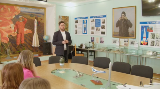 Хранители Победы посетили народный музей Юрия Алексеевича Гагарина